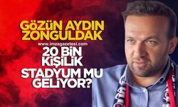 Gözün aydın Zonguldak! 20 bin kişilik stadyum mu geliyor? İşte Harun Demir'in o açıklaması