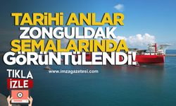 Zonguldak Semalarında Tarihi Anlar Görüntülendi!