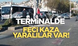 Terminalde feci kaza! Yaralılar var