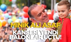 İstanbullu minik Ali Asaf kanseri yendi balonlar uçtu