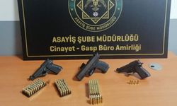 Ruhsatsız silah operasyonunda 4 şüpheli yakalandı