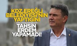Kdz.Ereğli Belediye Başkanı Halil Posbıyık’ın yaptığını Zonguldak Belediye Başkanı Tahsin Erdem yapamadı