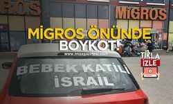 Zonguldak’ta Migros Önünde İsrail Protestosu!