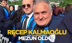 Recep Kalmaoğlu Çaycuma Meslek Yüksekokulu'ndan mezun oldu