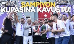 Şampiyon Kdz.Ereğli Belediyespor kupasına kavuştu