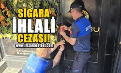 Ereğli ilçesinde eğlence mekanına sigara ihlali cezası!