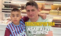 Trabzonspor'dan Zonguldaklı DMD hastası Asaf Ali'ye sürpriz