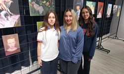 Genç Ressamlardan Görsel Şölen... Zonguldak Fen Lisesi Öğrencilerinden Etkileyici Sergi