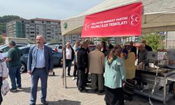 MHP KİLİMLİ İLÇE TEŞKİLATI, ŞEHİTLER İÇİN LOKMA DAĞITTI