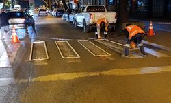Zonguldak Belediyesi'nden gece mesaisi...