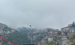 Zonguldak'a sis çöktü!