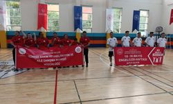 Dostluğun Potada Hayat Bulduğu Maç... Engelli Bireyler ve Jandarma Birlikte Ter Döktü...