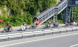 KOZLU’DA 19 MAYIS COŞKUSU MOTOSİKLET KONVOYU İLE ZİRVEYE TAŞINDI