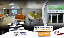 Kozlu’da kültüre yeni bir nefes... Kozlu Belediyesi kütüphanesi kapılarını açıyor!