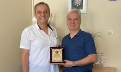 Çatalağzı Belediyesi'nden Vefa Plaketi... Recep Terzi’ye Teşekkür