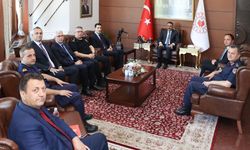 KRİZ ANLARININ KAHRAMANLARI VALİLİKTE: GAMER HEYETİNDEN ZİYARET