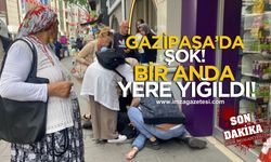 Zonguldak Gazipaşa'da şok! Bir anda yere yığıldı!