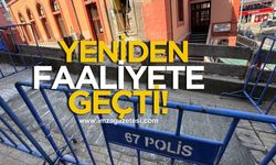 Zonguldak'ta çöken yol onarıldı... Faaliyete başladı!