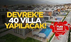 Devrek'e kırk villa yapılacak!