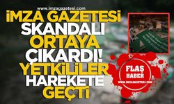 İmza Gazetesi, Zonguldak'taki Skandalı Ortaya Çıkardı! Yetkililer Harekete Geçti!