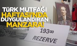 Zonguldak’ta 1938’e Rezerve Edilen Masa! Türk Mutfağı Haftası'nda Atatürk’e Saygı Duruşu!