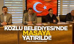 Kozlu Belediyesi'nde Masaya Yatırıldı!
