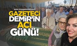 Gazeteci Meryem Demir'in acı günü! Annesi son yolculuğuna uğurlandı...