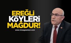 Ereğli köyleri mağdur!