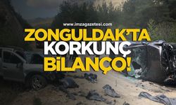 Zonguldak’ta korkunç trafik kazası bilançosu!
