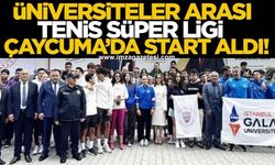 Üniversiteler Arası Tenis Süper Ligi Çaycuma’da Start Aldı!