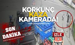 11 yaşındaki çocuğa çarptı! Korkunç kaza kamerada!