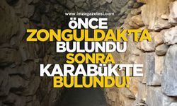 Önce Zonguldak'ta bulundu, benzeri Karabük'te bulundu!