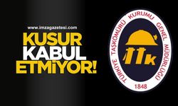 TTK, Kusur Kabul Etmiyor!