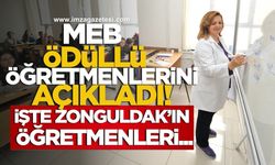 Meb’in ödüllü öğretmenleri açıklandı! İşte Zonguldak'ın ödüllü öğretmenleri....