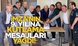 Dokuzuncu Yılını Kutlayan İmza Gazetesi’ne Kutlama Yağmuru!
