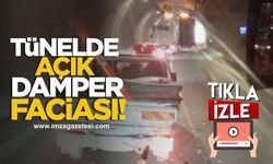 Zonguldak’ta Tünelde Açık Damper Faciası!
