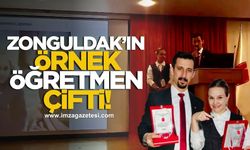 Zonguldak’ın örnek öğretmen çifti başkentte eğitim zirvesinde!