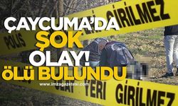 Çaycuma'da Şok Olay! Bahçede Ölü Bulundu!