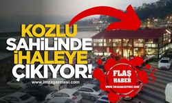 "Coşkunoğlu Pide Kebap" İşyeri Kozlu Sahilinde İhaleye Çıkıyor!