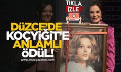 Yeşilçam'ın dev ismi Hülya Koçyiğit'e Düzce'den anlamlı ödül!