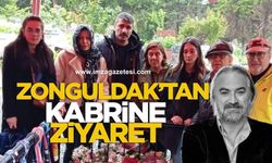Zonguldak sanat tiyatrosu, Volkan Konak’ın kabrini ziyaret etti