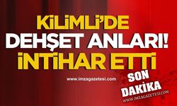 Kilimli’de korku dolu anlar! Eski müdür intihar etti!