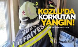 Kozlu'da korkutan yangın!