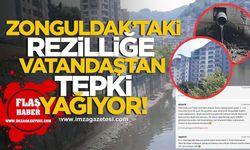 Zonguldak'taki rezilliğe vatandaştan tepki yağıyor!
