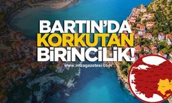 Bartın'ın korkutan birinciliği!