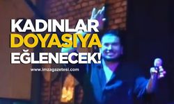 Zonguldak’ta kadınlara eğlence dolu bir gece!