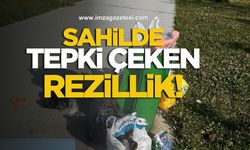Zonguldak Sahili’nde tepki çeken rezillik!