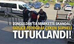 Markette Gizli Çekim Krizi: Şüpheli Suçüstü Yakalandı, Tutuklandı!