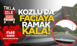 Kozlu'da faciaya ramak kala!