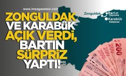 Zonguldak ve Karabük Açık Verdi, Bartın Sürpriz Yaptı!